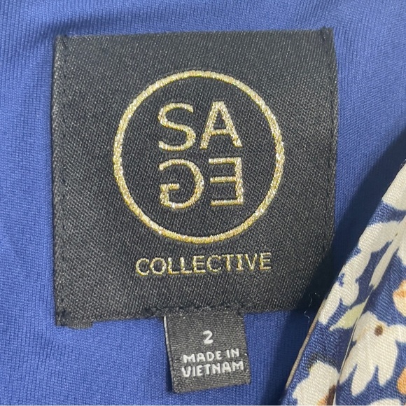 SAGE COLLECTIVE
Petite Floral-Print Balloon-Sleeve Dress size 2 - Picture 10 of 13